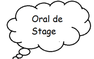 Oraux de stage de 3ème